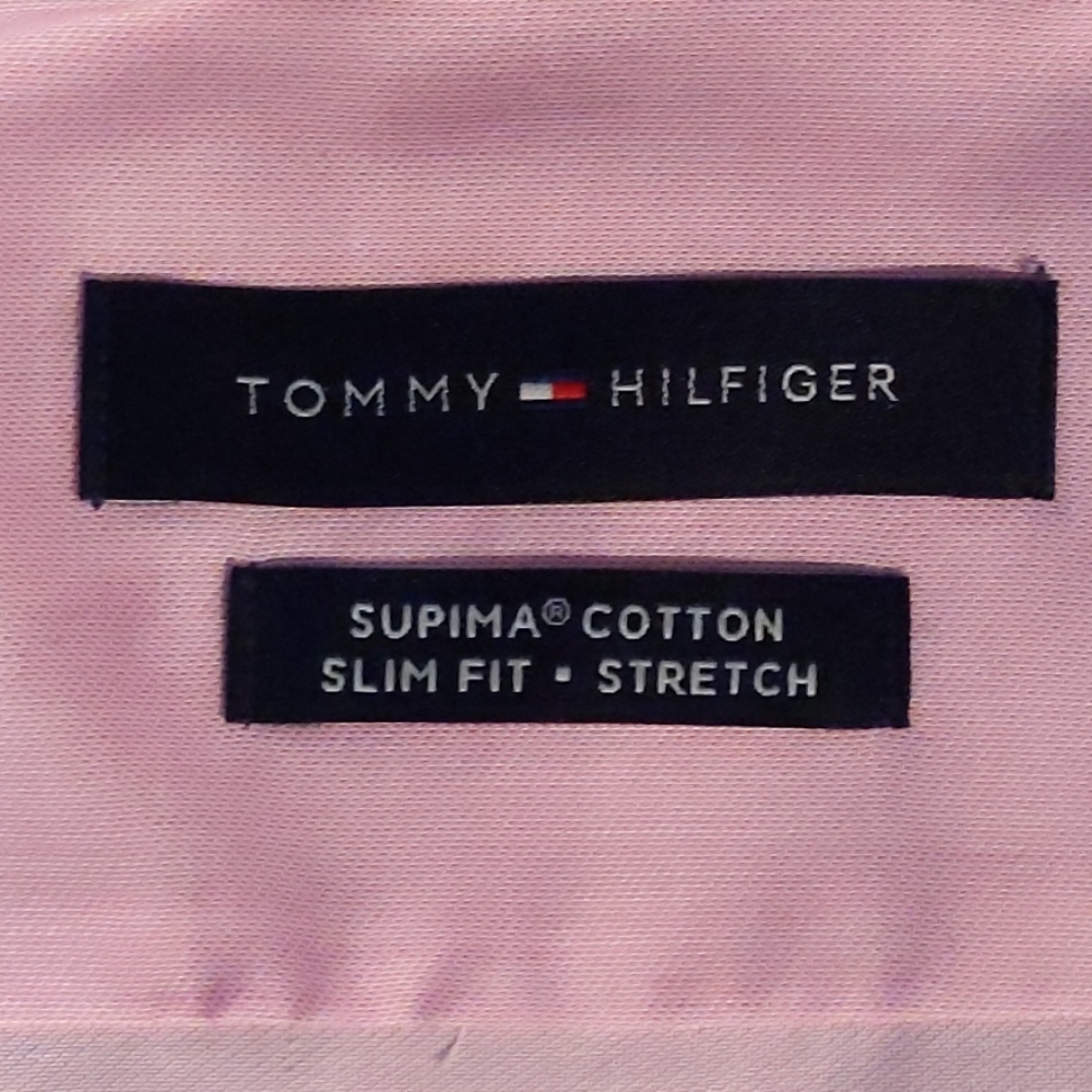 Tommy Hilfiger Slim Fit Stretch Dress Shirt - Picture 4 of 7